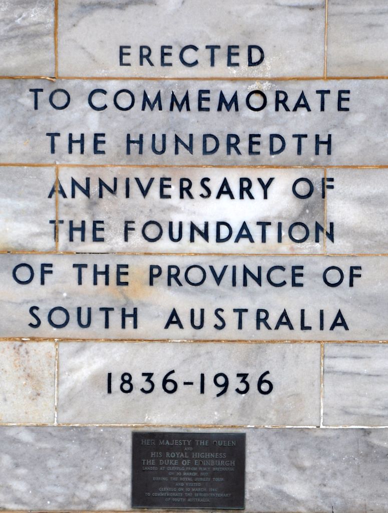 South Australia Foundation Memorial, Glenelg, South Australia