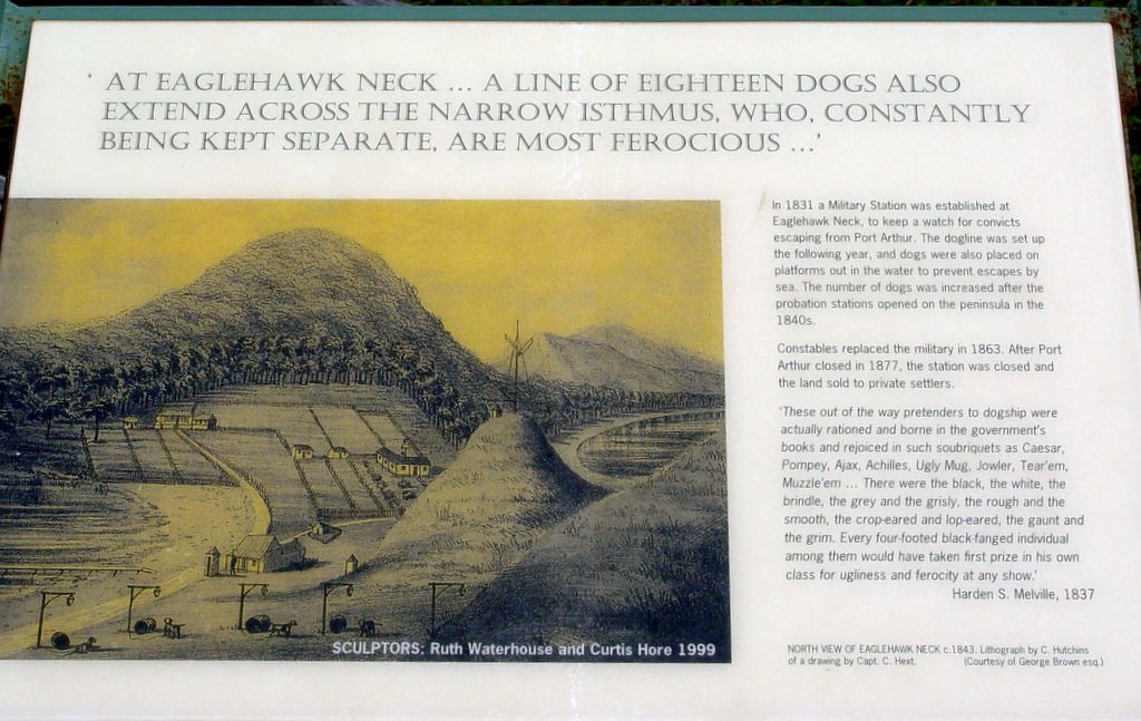Eaglehawk neck, Port Arthur, Tasmania