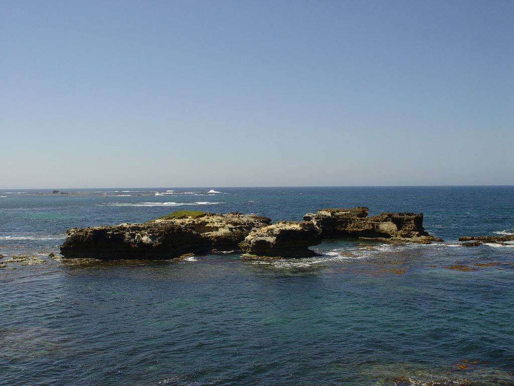 Peterborough, along the Great Ocean Road, part of Victoria's shipwreck coast.