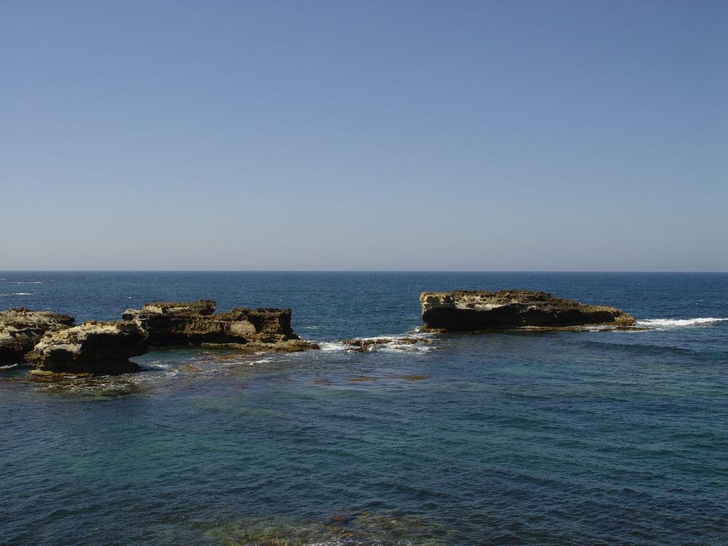 Peterborough, along the Great Ocean Road, part of Victoria's shipwreck coast.