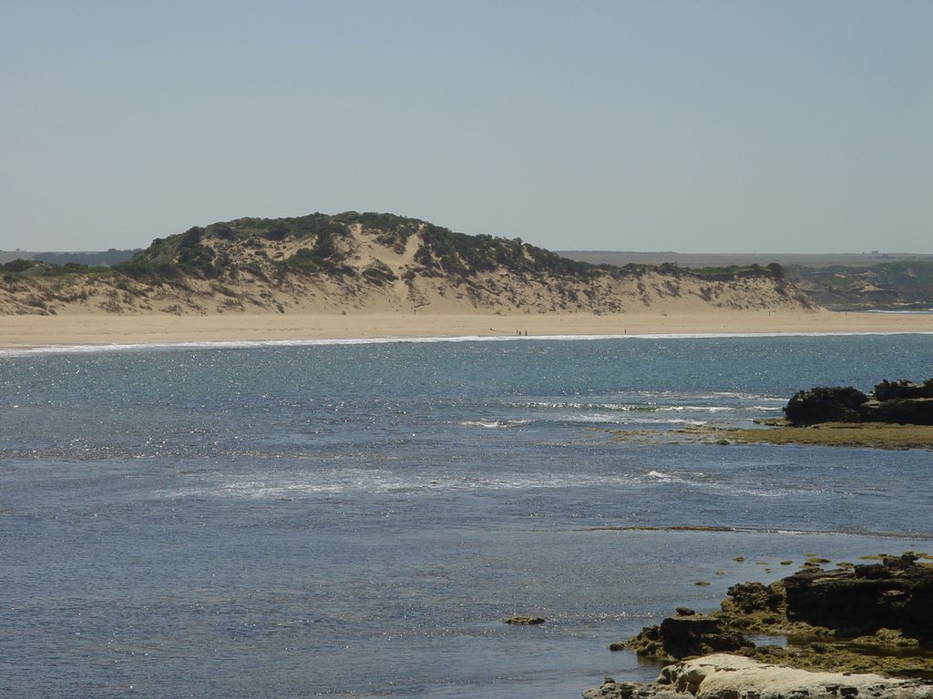 Peterborough, along the Great Ocean Road, part of Victoria's shipwreck coast.