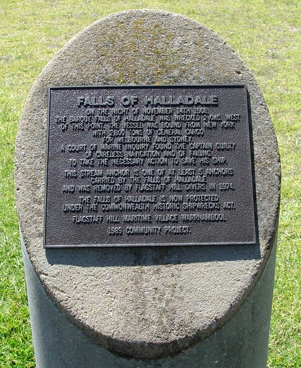 Peterborough, along the Great Ocean Road, part of Victoria's shipwreck coast.