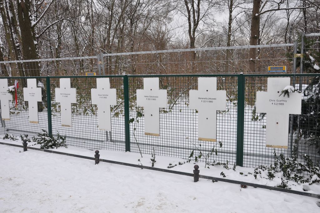 A Memorial to people killed at Berlin Wall