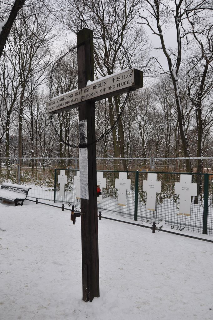 A Memorial to people killed at Berlin Wall