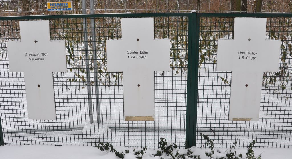 A Memorial to people killed at Berlin Wall