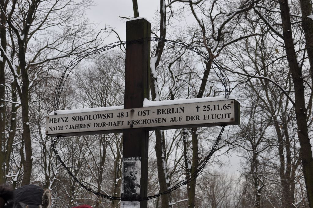 A Memorial to people killed at Berlin Wall