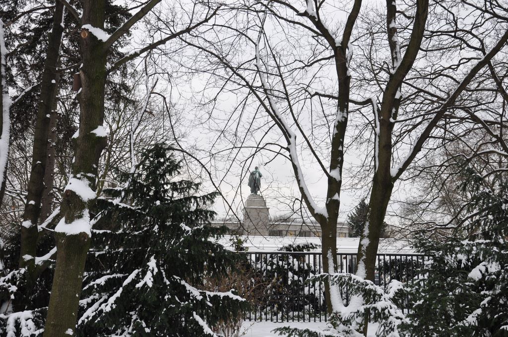 Teirgarten in Winter, Berlin, Germany.