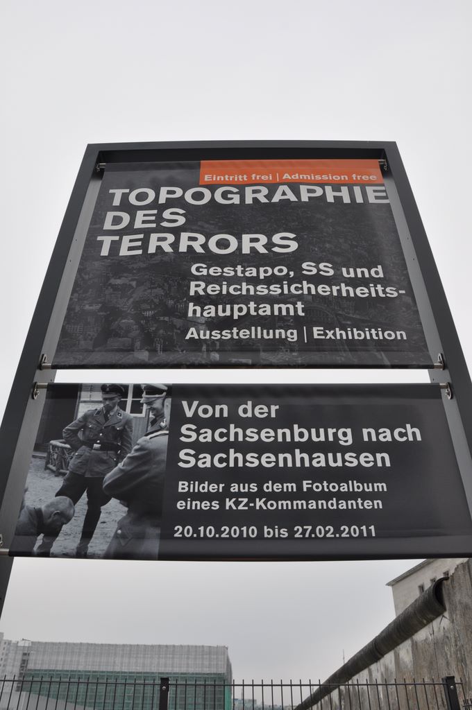 The Nazi regime's  headquarters of the Gestapo and the SS (1933 to 1945), in Berlin, has been turned into a museum called "Topography of Terror" or 