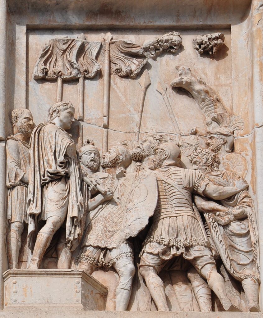 Arch of Constantine, Rome, Italy.