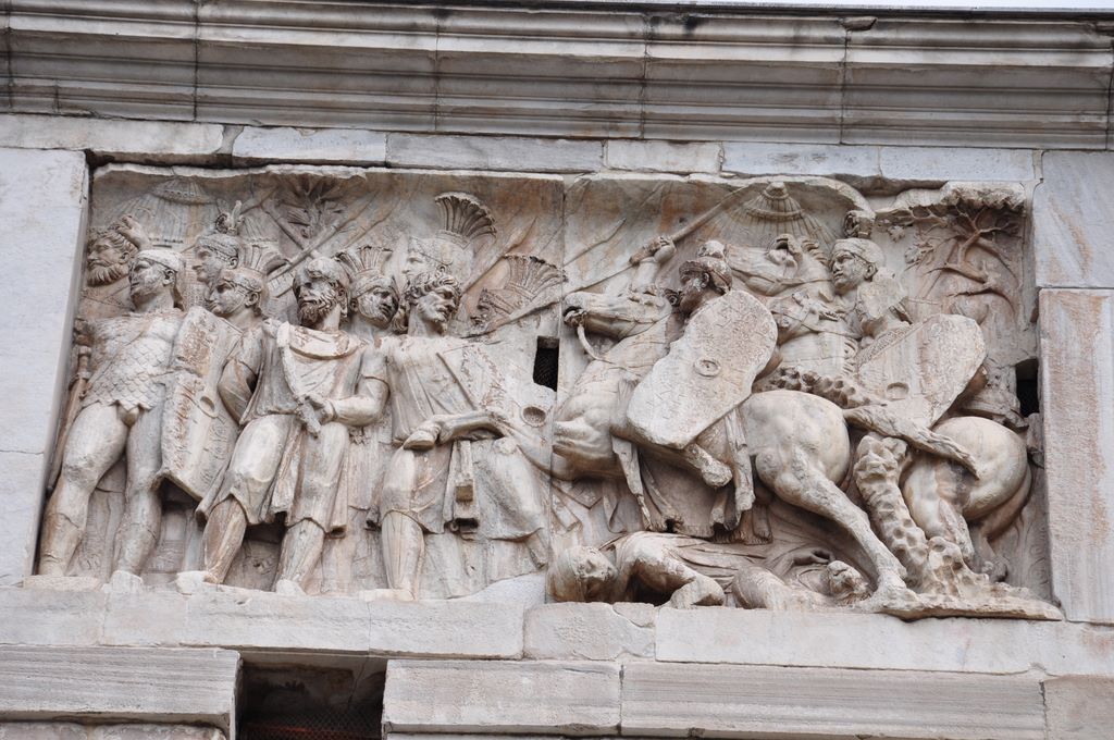 Arch of Constantine, Rome, Italy.