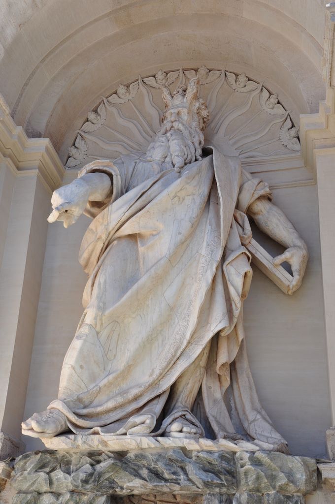 Fountain of Moses, Rome, Italy.&nbsp;