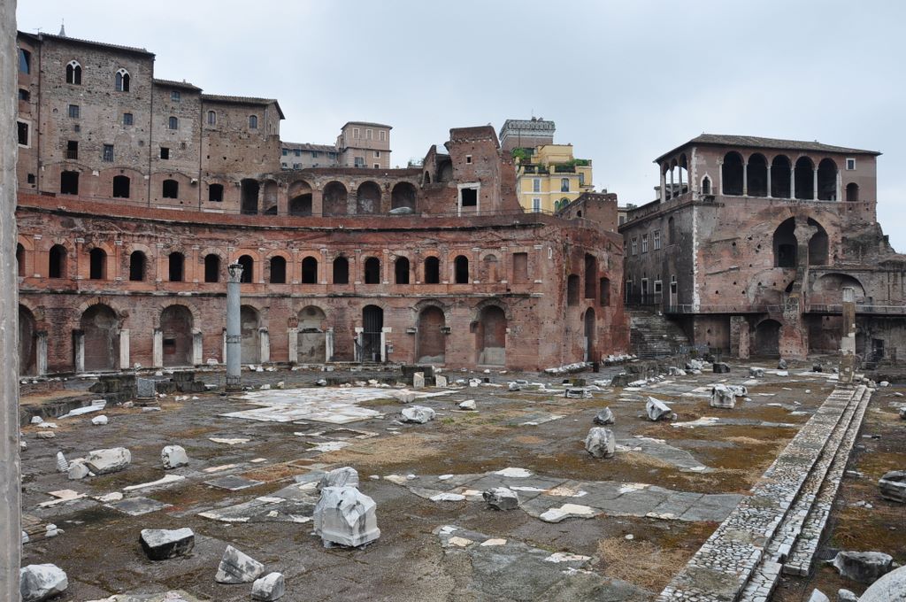 Museo dei Fori Imperiali&nbsp;- Museum of Imperial Forums, Rome, Italy.