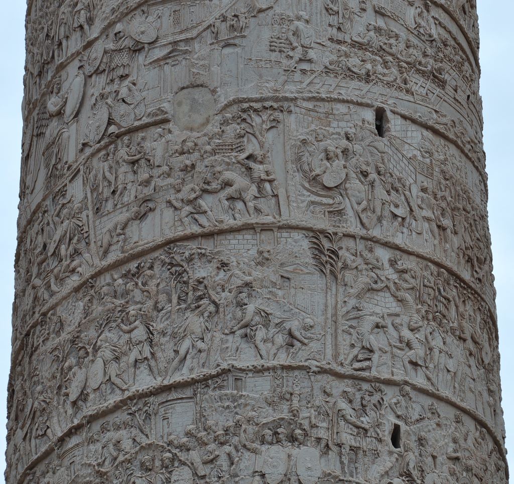 Trajan's Column, Rome, Italy.