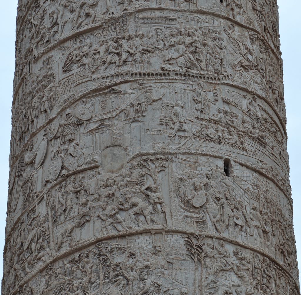 Trajan's Column, Rome, Italy.