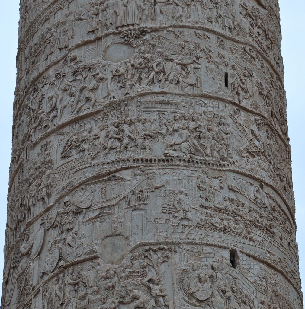 Trajan's Column, Rome, Italy.
