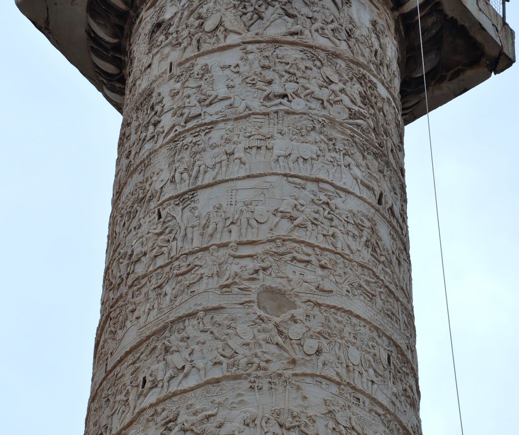 Trajan's Column, Rome, Italy.
