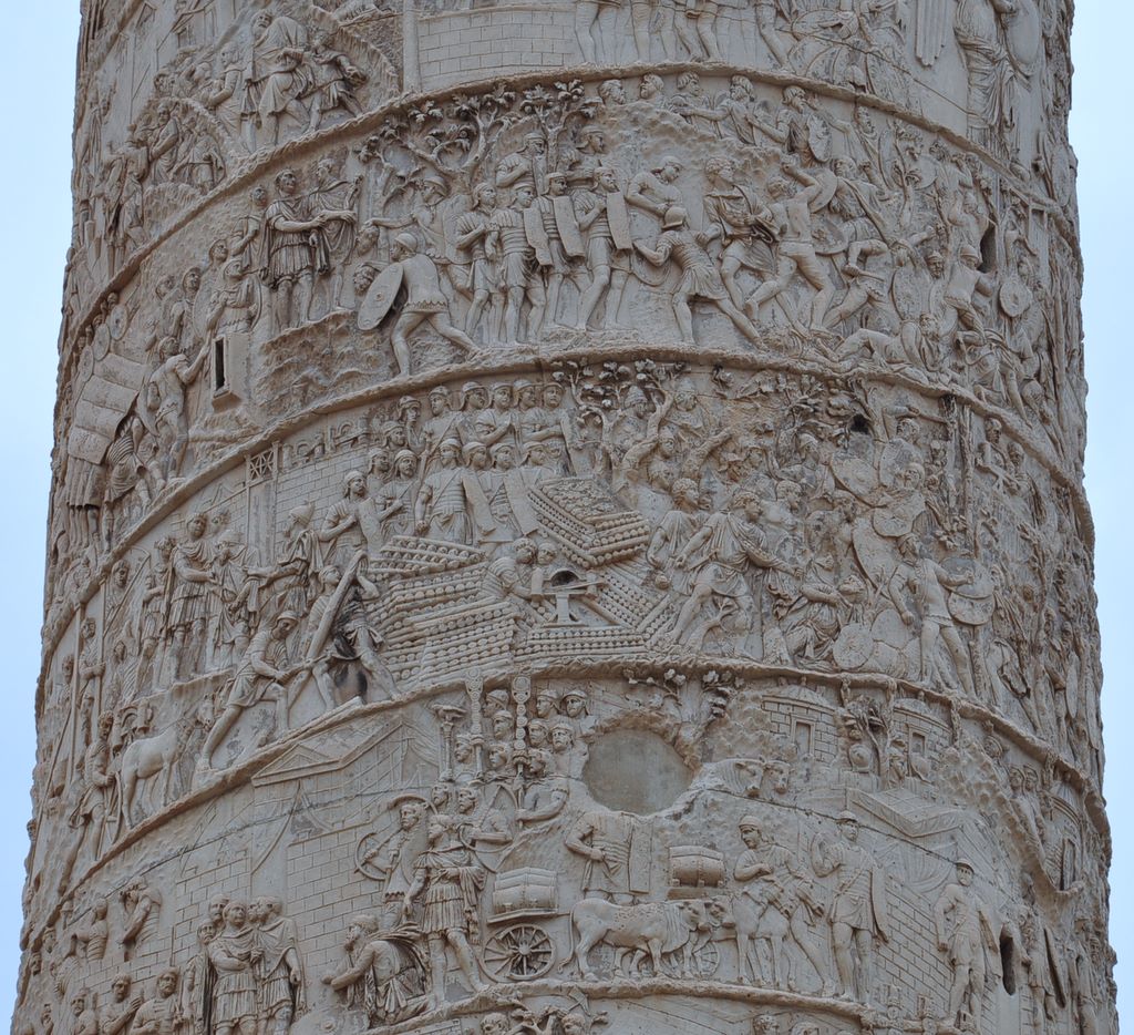 Trajan's Column, Rome, Italy.