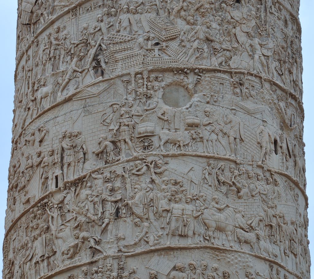 Trajan's Column, Rome, Italy.