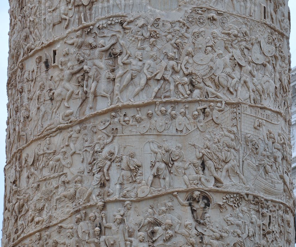 Trajan's Column, Rome, Italy.