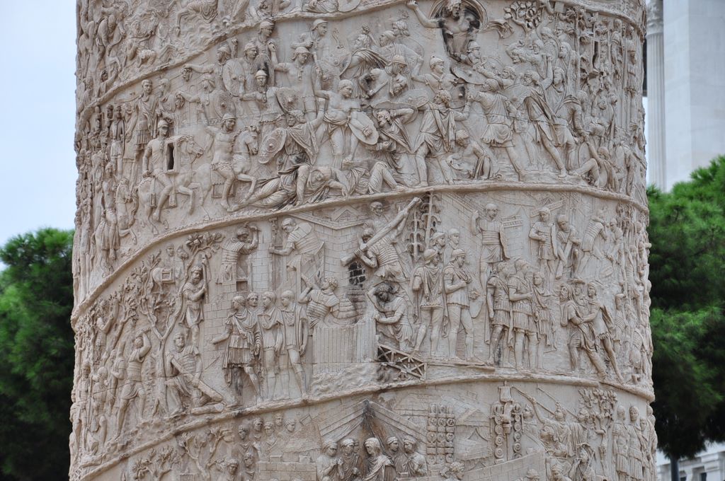 Trajan's Column, Rome, Italy.