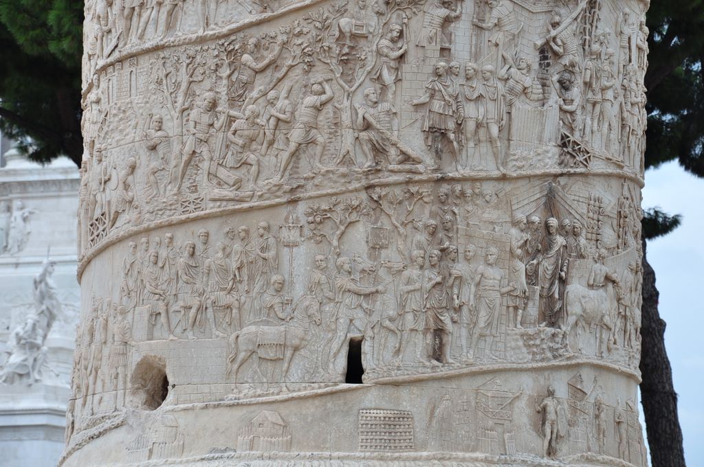 Trajan's Column, Rome, Italy.