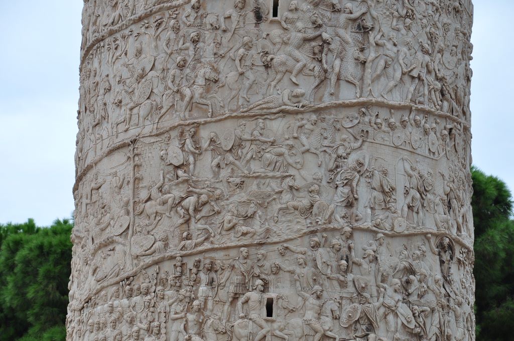 Trajan's Column, Rome, Italy.