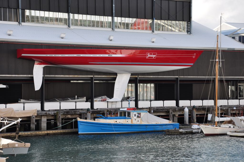 Auckland Wharf, New Zealand.