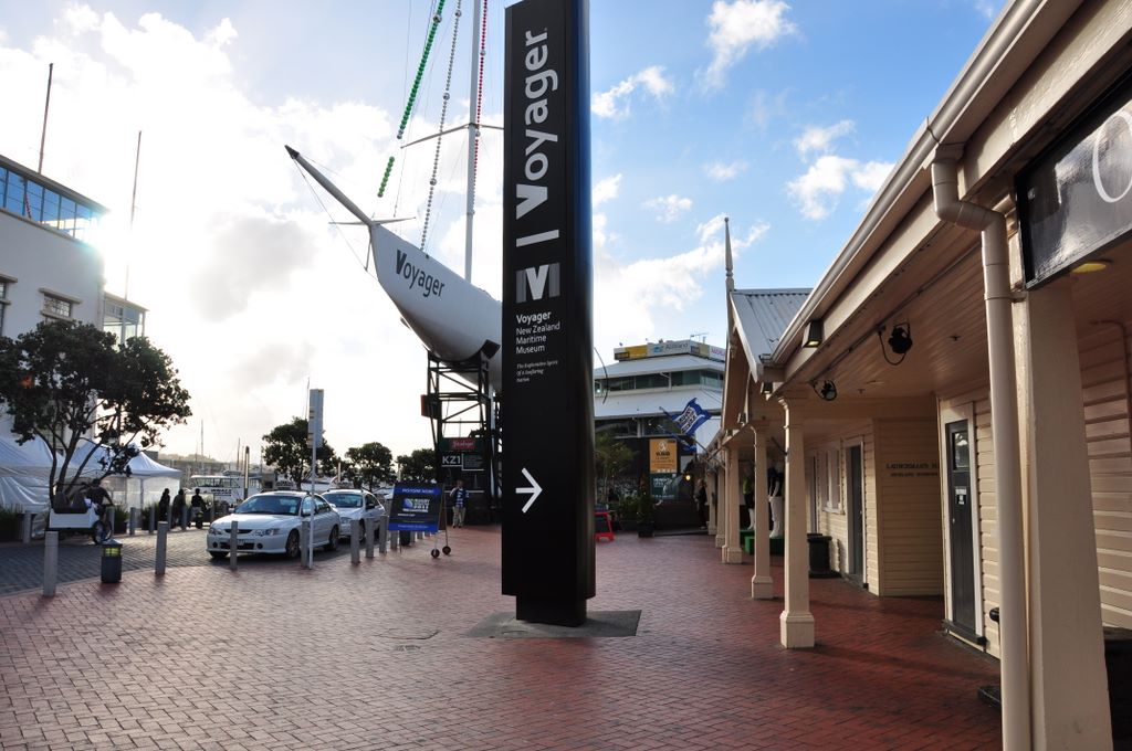 Auckland Wharf, New Zealand.