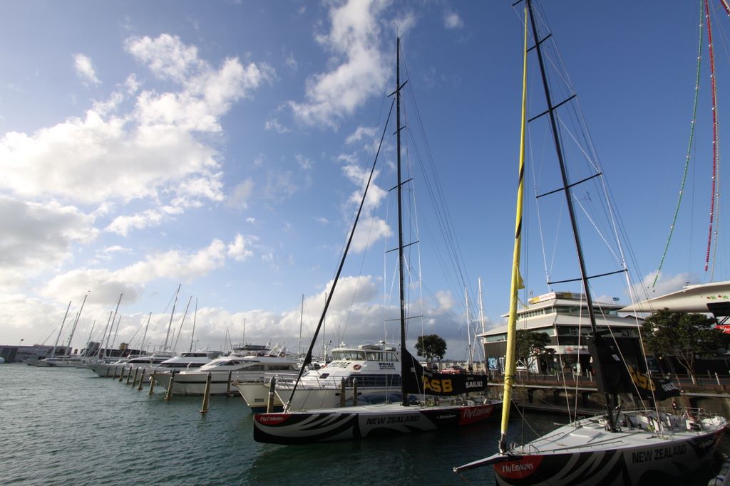 Auckland Wharf, New Zealand.