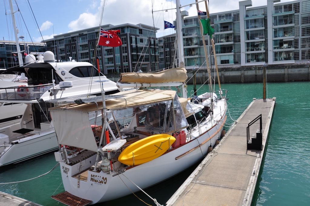Auckland Wharf, New Zealand.