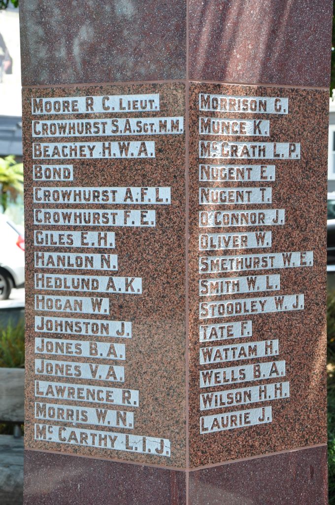 World War I and World War II War Memorial, Parnell, New Zealand