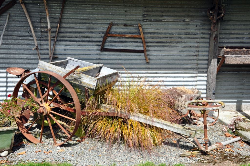 old farm machinery