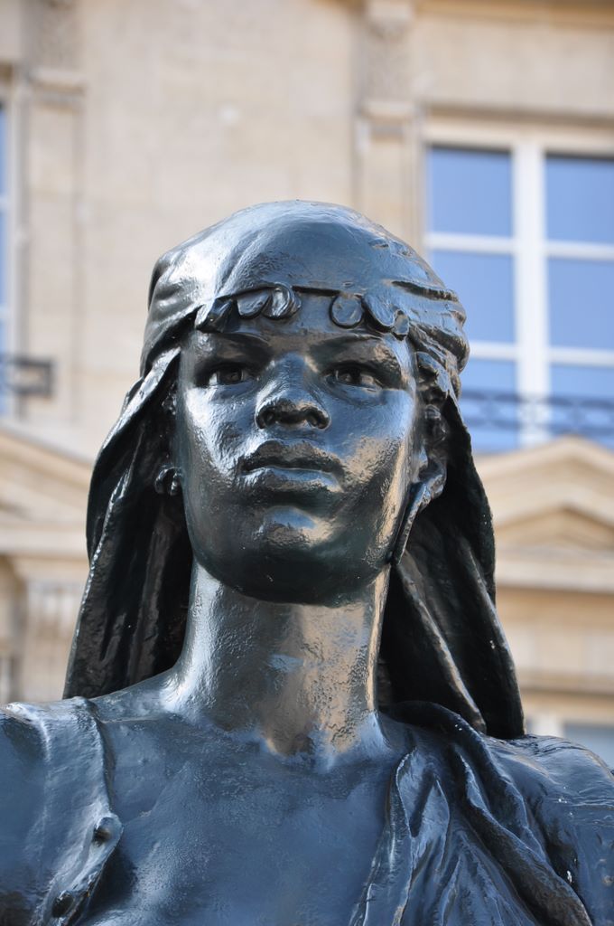 Statues outside Musee d'Orsay, Paris, France.