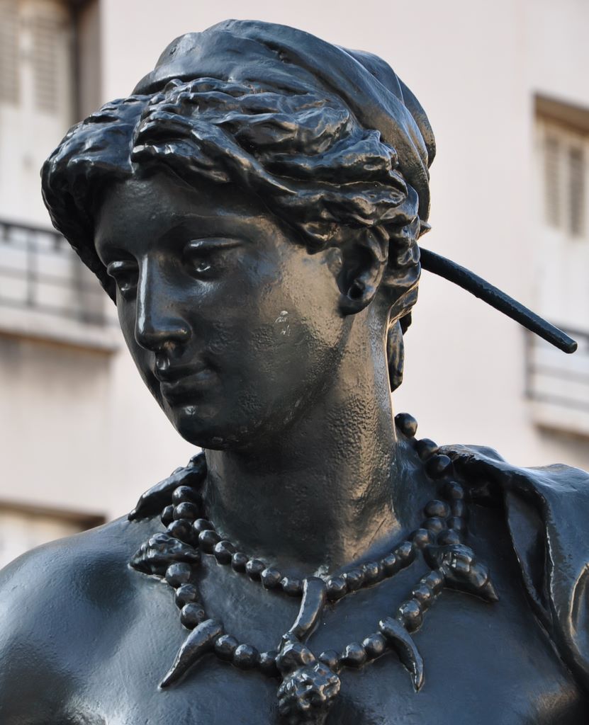 Statues outside Musee d'Orsay, Paris, France.