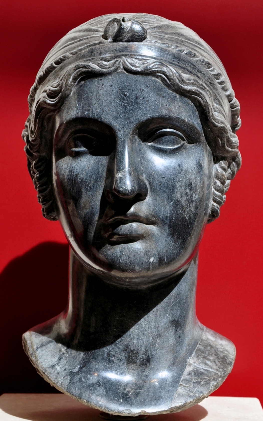 Sappho (612 - 580BC) poet.Photo taken in Museo Nazionale Romano