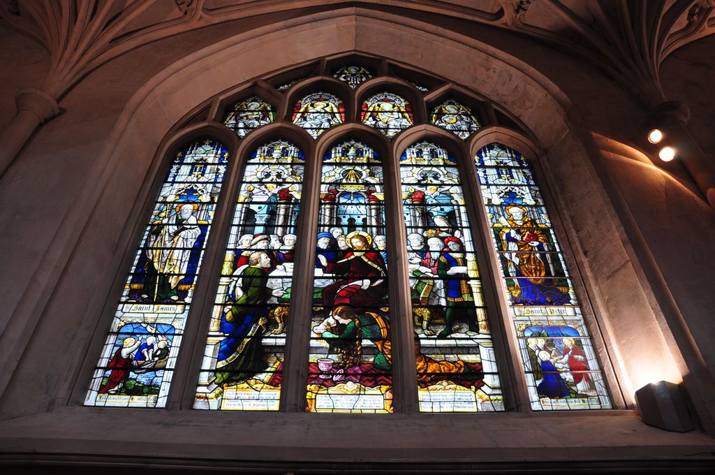 The Abbey Church of Saint Peter and Saint Paul, Bath Abbey, Bath, UK