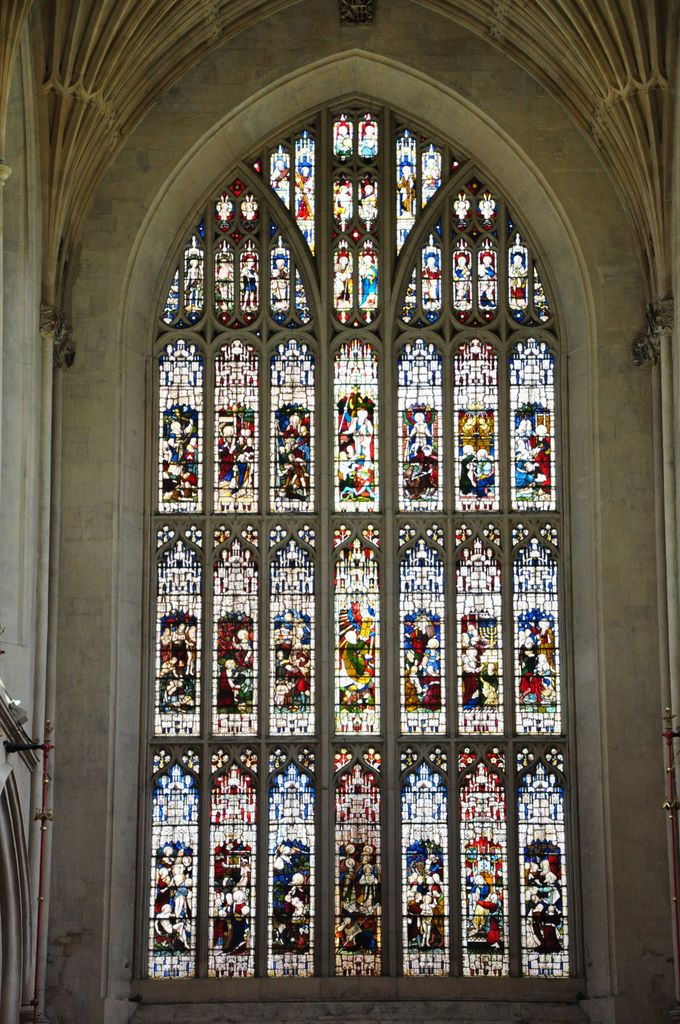 The Abbey Church of Saint Peter and Saint Paul, Bath Abbey, Bath, UK