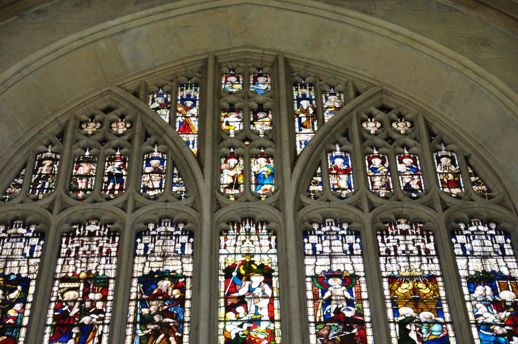 The Abbey Church of Saint Peter and Saint Paul, Bath Abbey, Bath, UK