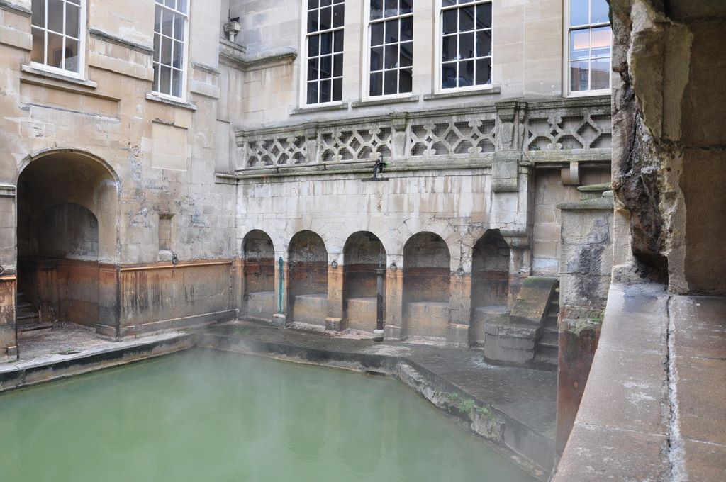 Roman Baths, Bath, UK.
