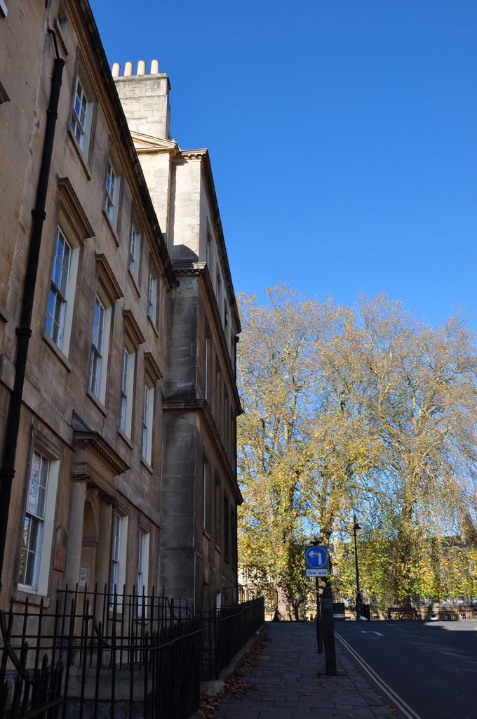 The streets of Bath, UK.