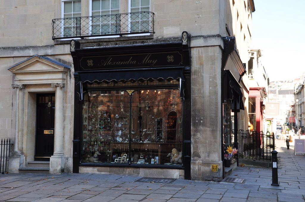 The streets of Bath, UK.
