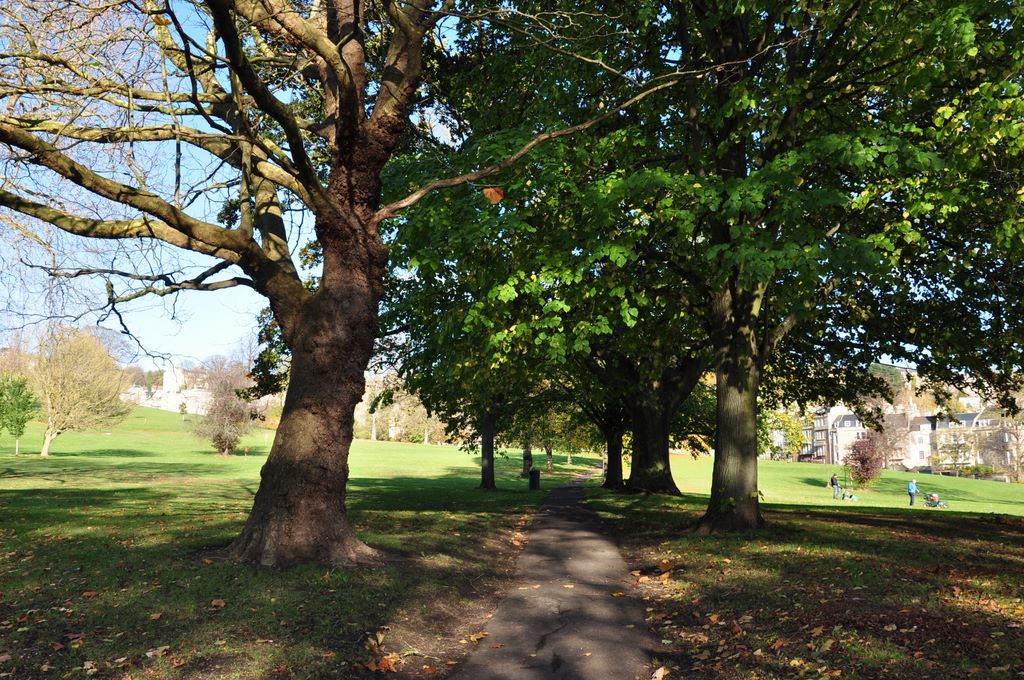 The streets of Bath, UK.
