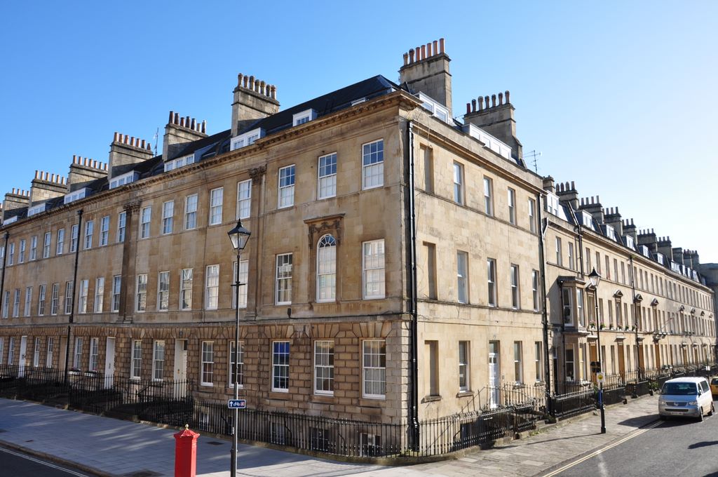 The streets of Bath, UK.