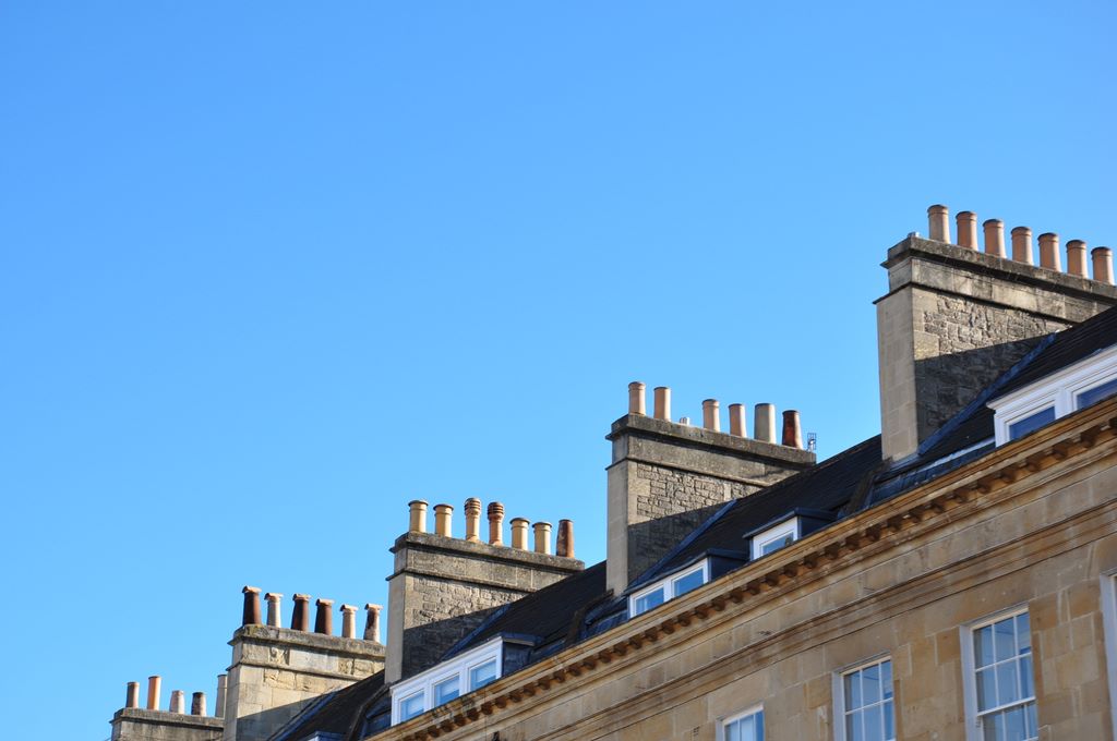 The streets of Bath, UK.