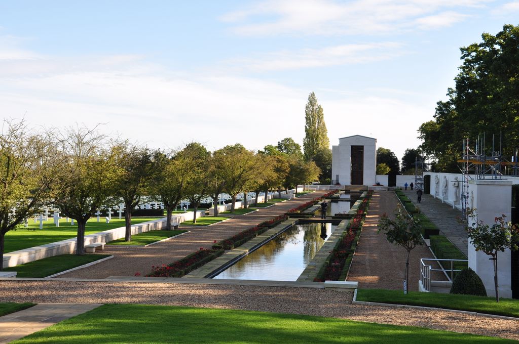 Cambridge American Cemetery and Memorial, Cambridge, UK.