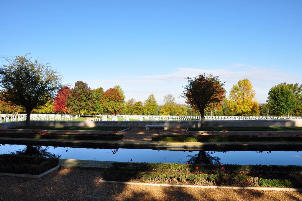 Cambridge American Cemetery and Memorial, Cambridge, UK.