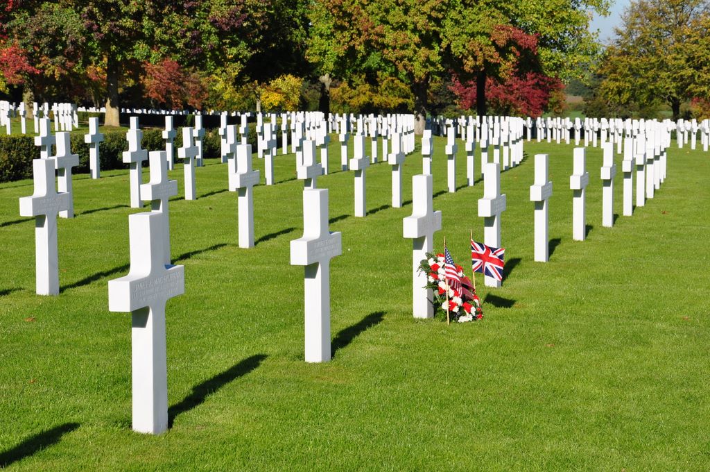 Cambridge American Cemetery and Memorial, Cambridge, UK.