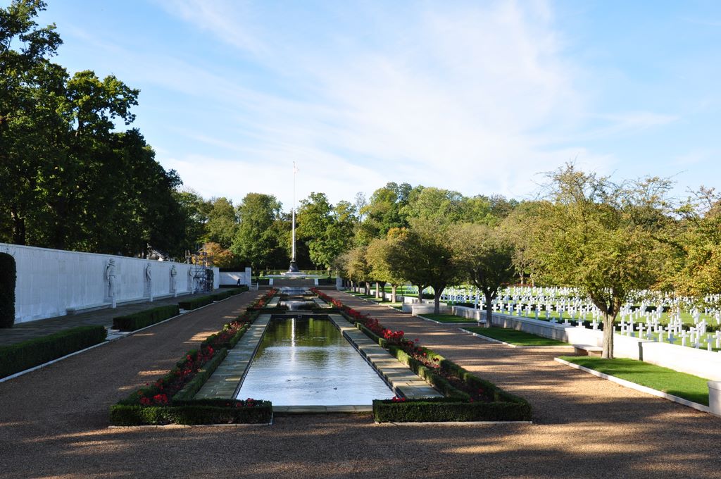 Cambridge American Cemetery and Memorial, Cambridge, UK.