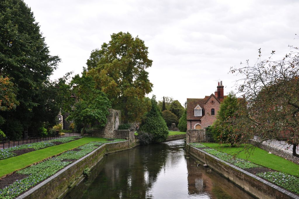 Westgate Gardens, Canterbury, Kent, UK.