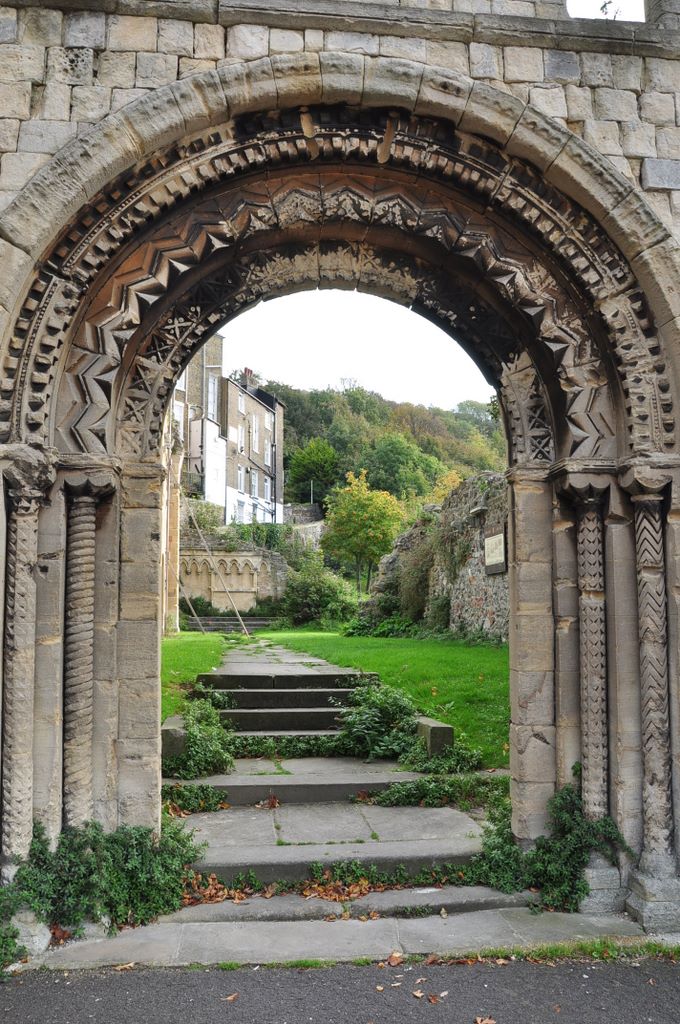 The history of Dover, ruins near the city centre.